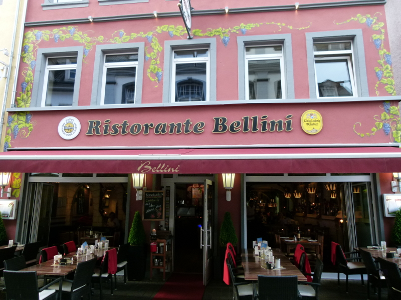 Terrasse des Ristorante Bellini – Lieblingsplätz im Sommer
