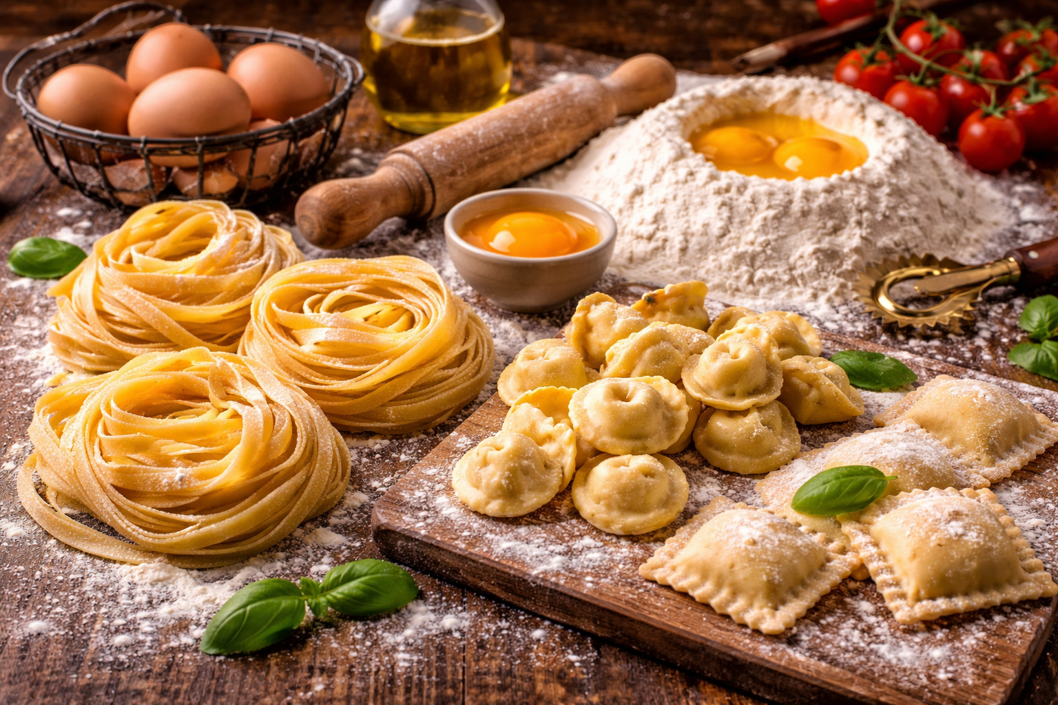 Frische Pasta im Ristorante Bellini